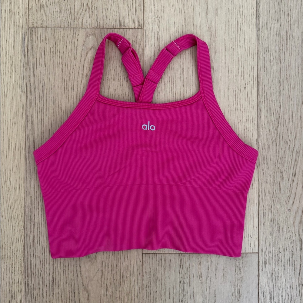 ALO Yoga Pink Sports Bra